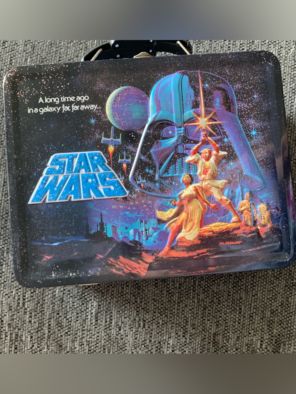Star Wars Retro Poster Art Metal Lunchbox